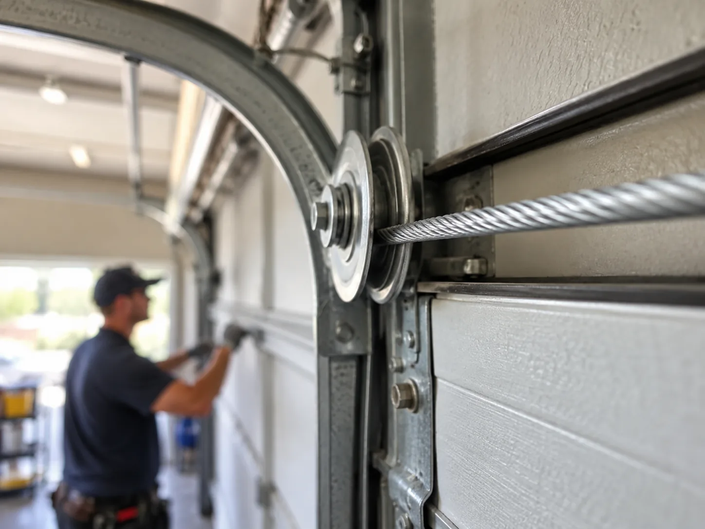 Cable Repair for Mount Prospect's 1969-Era Garage Doors in Evanston