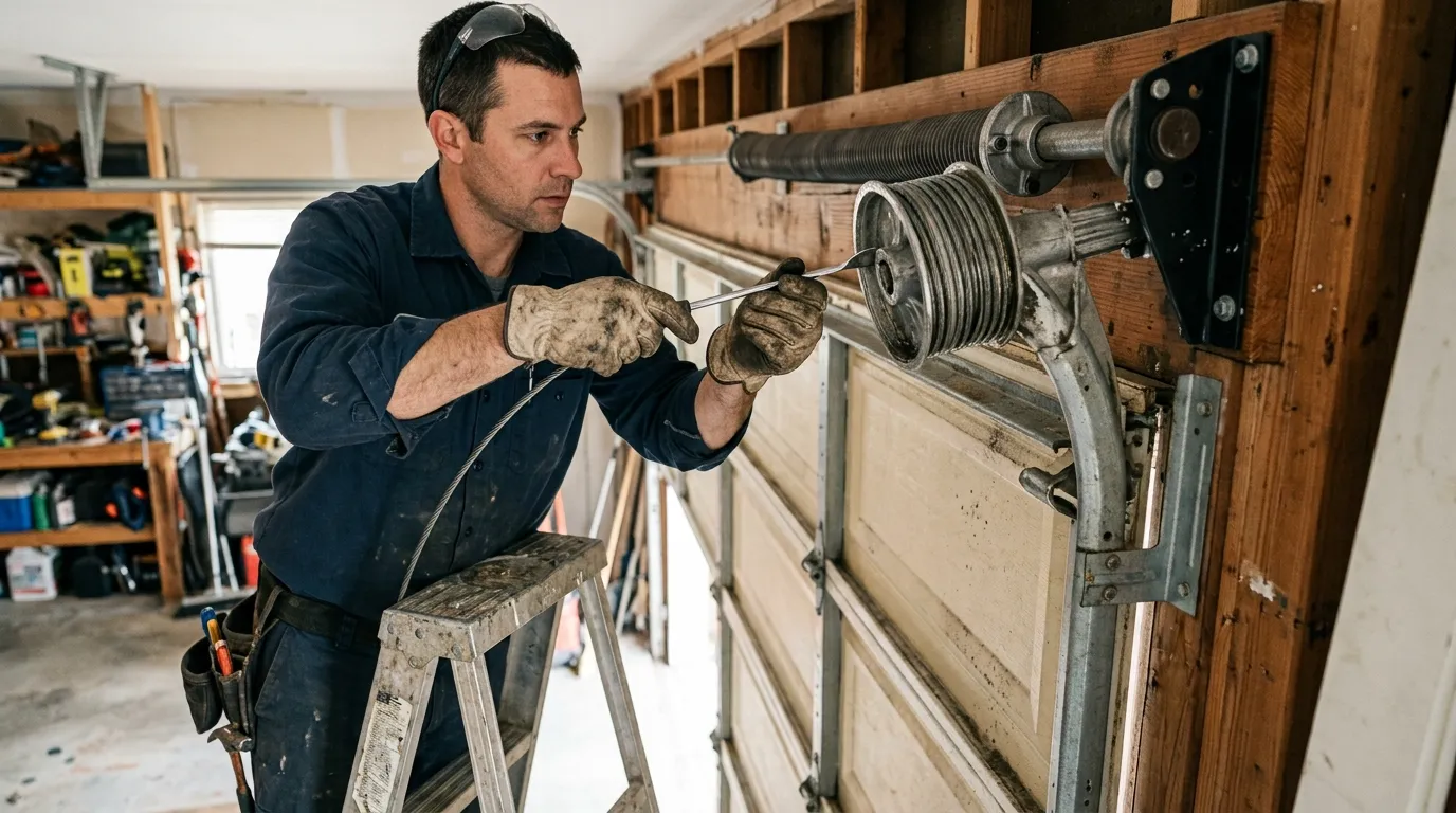 Garage Door Cable Repair for Elmhurst Homes in Evanston