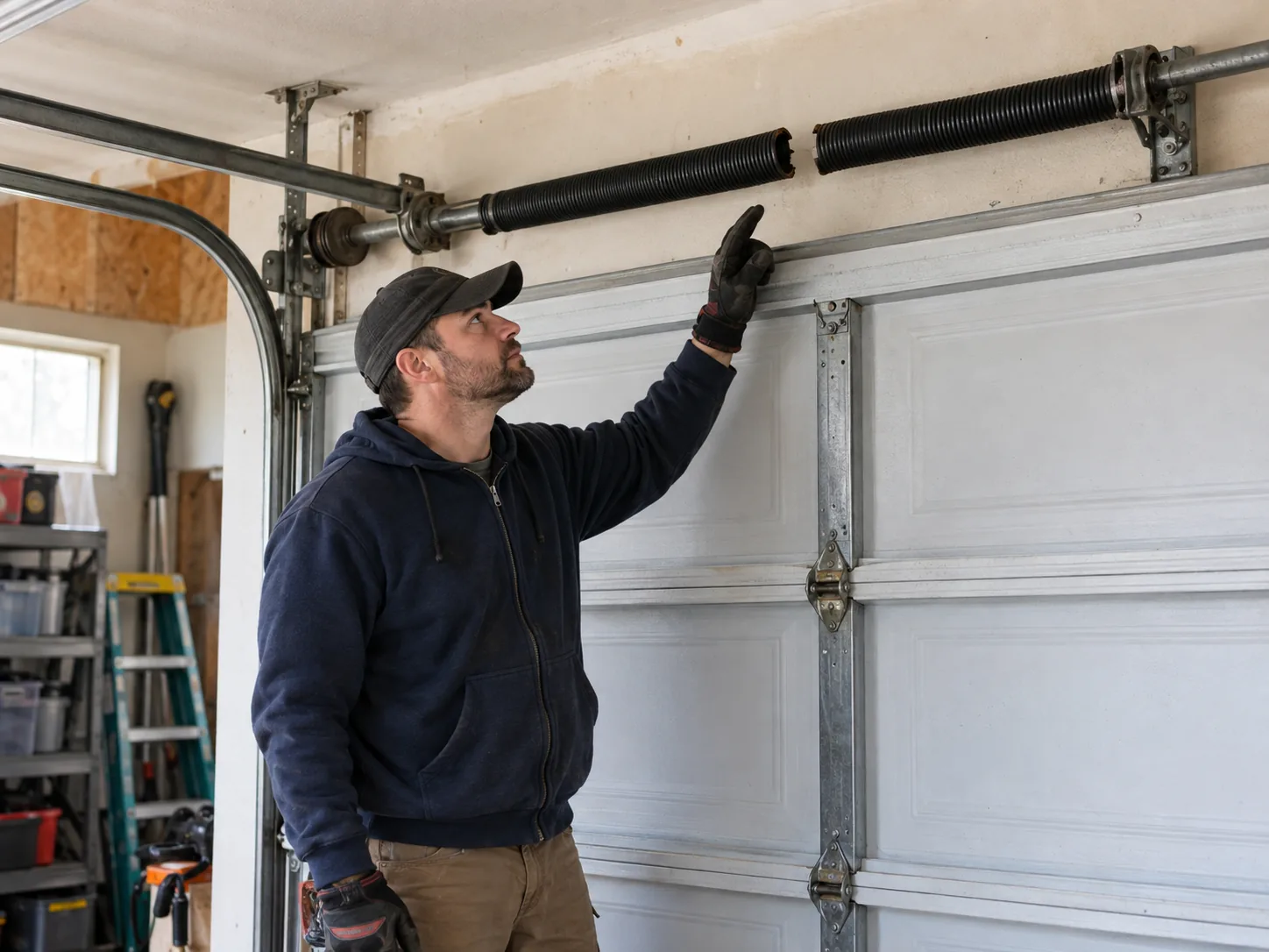 Garage Door Cable Repair for Western Springs' 1960-Era Doors in Evanston