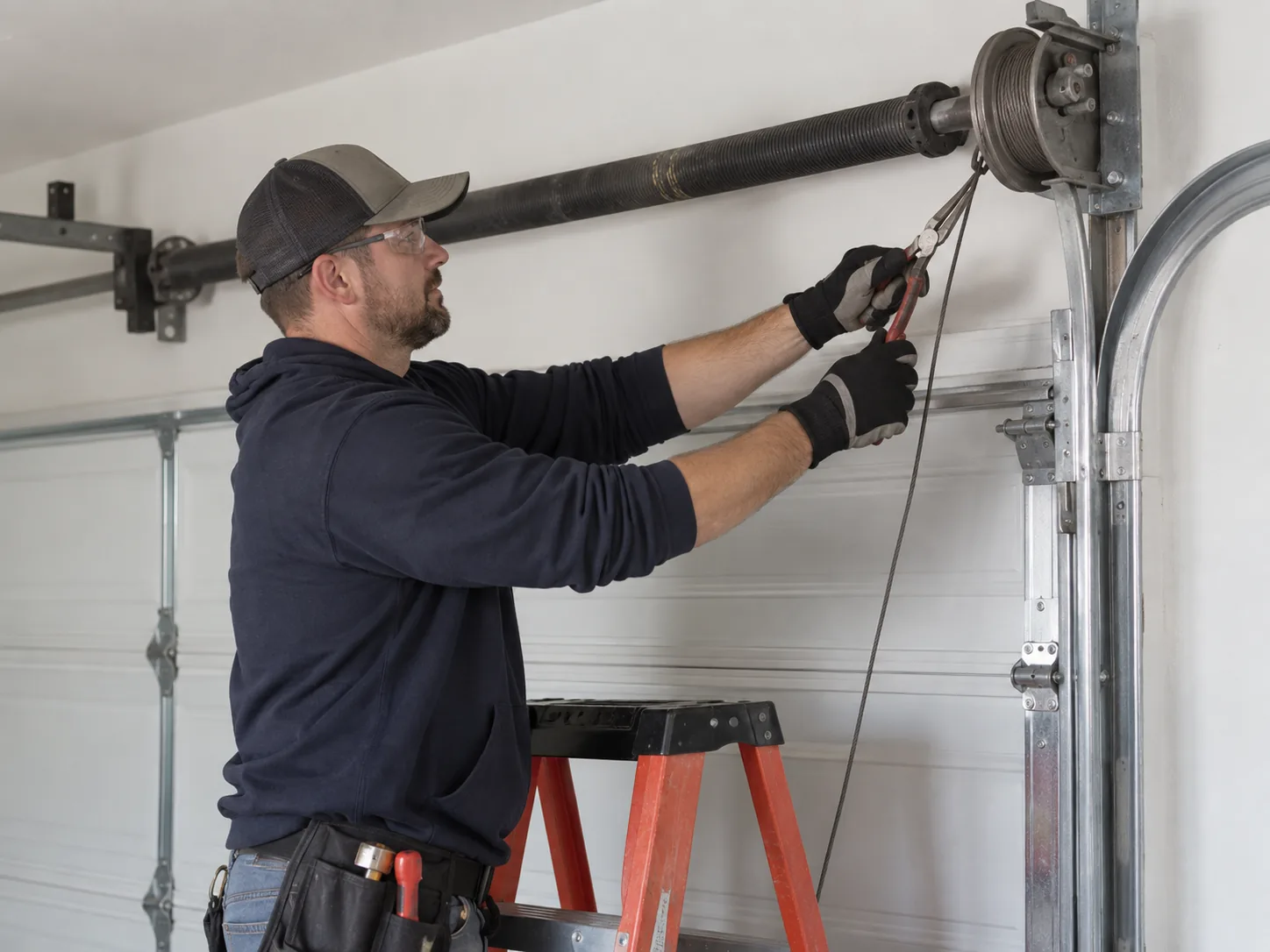 Garage Door Cable Repair for Winnetka's Older Doors in Evanston