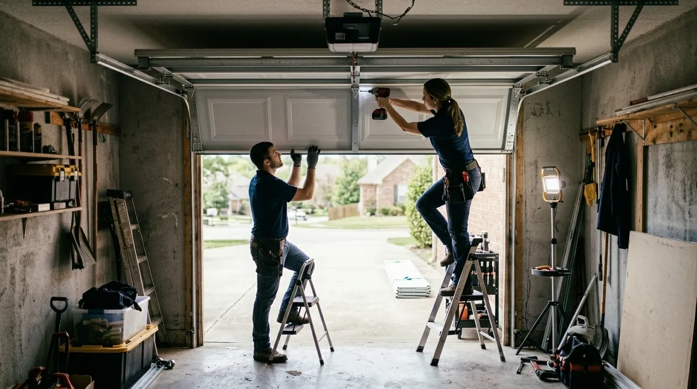 Garage Door Panel Replacement, Mount Prospect in Evanston