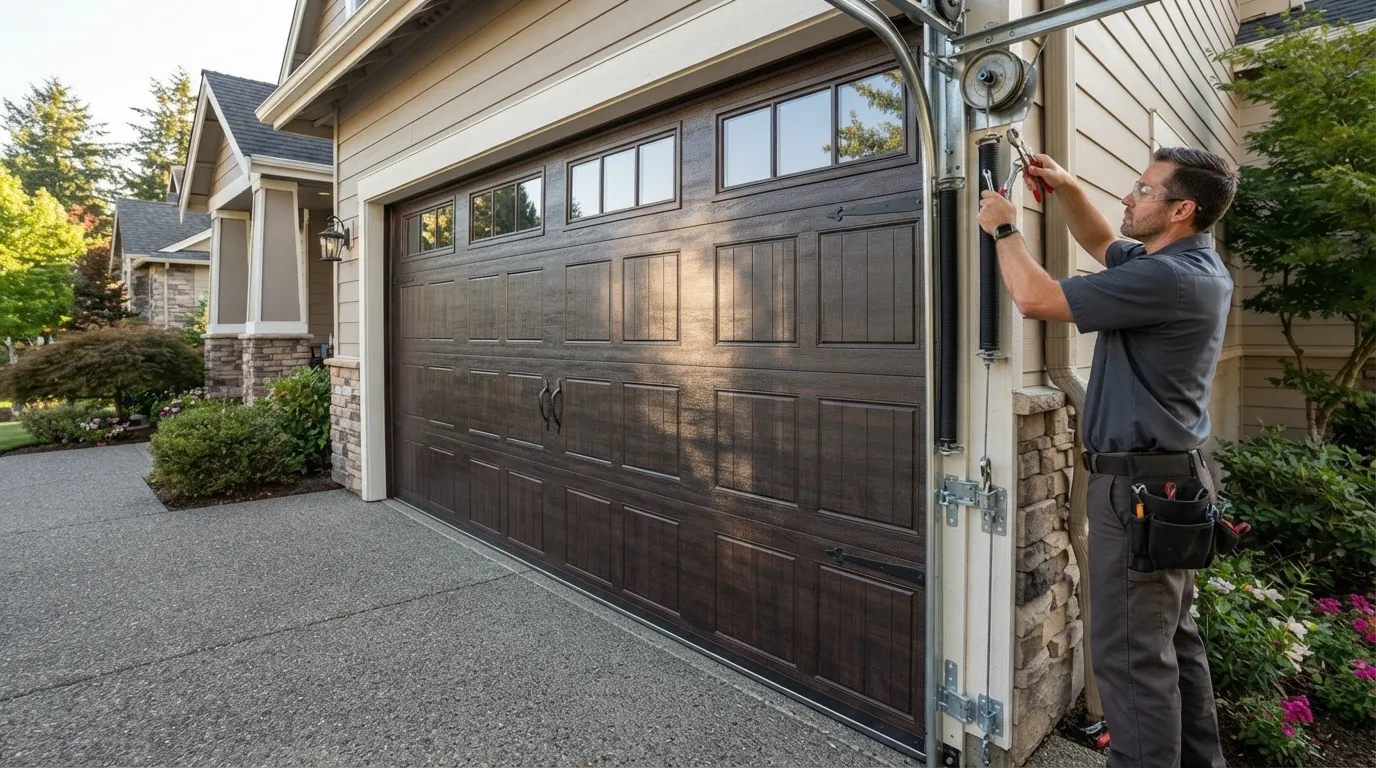 Garage Door Service for Western Springs' 1960-Era Homes in Evanston