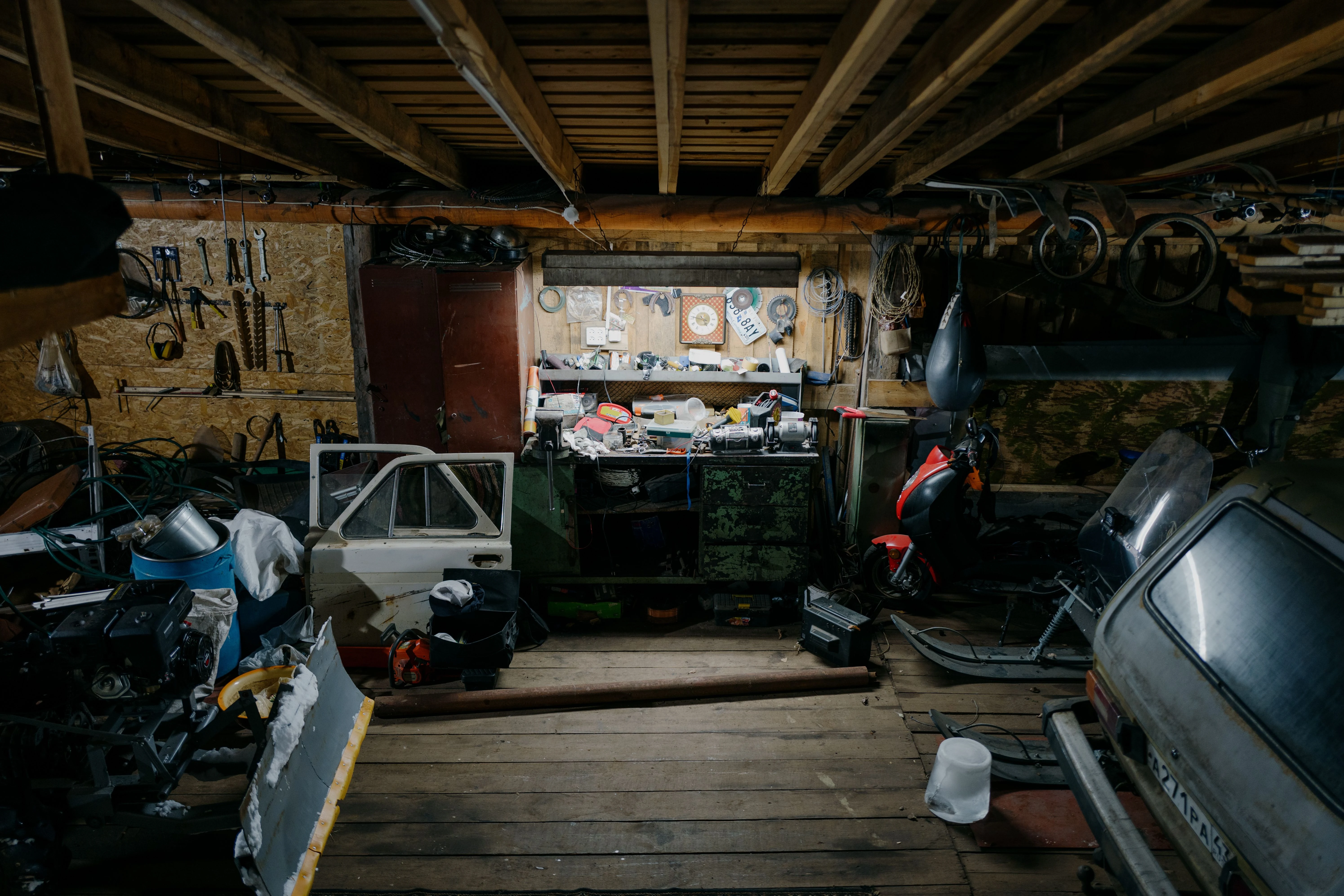 Residential garage door in Evanston