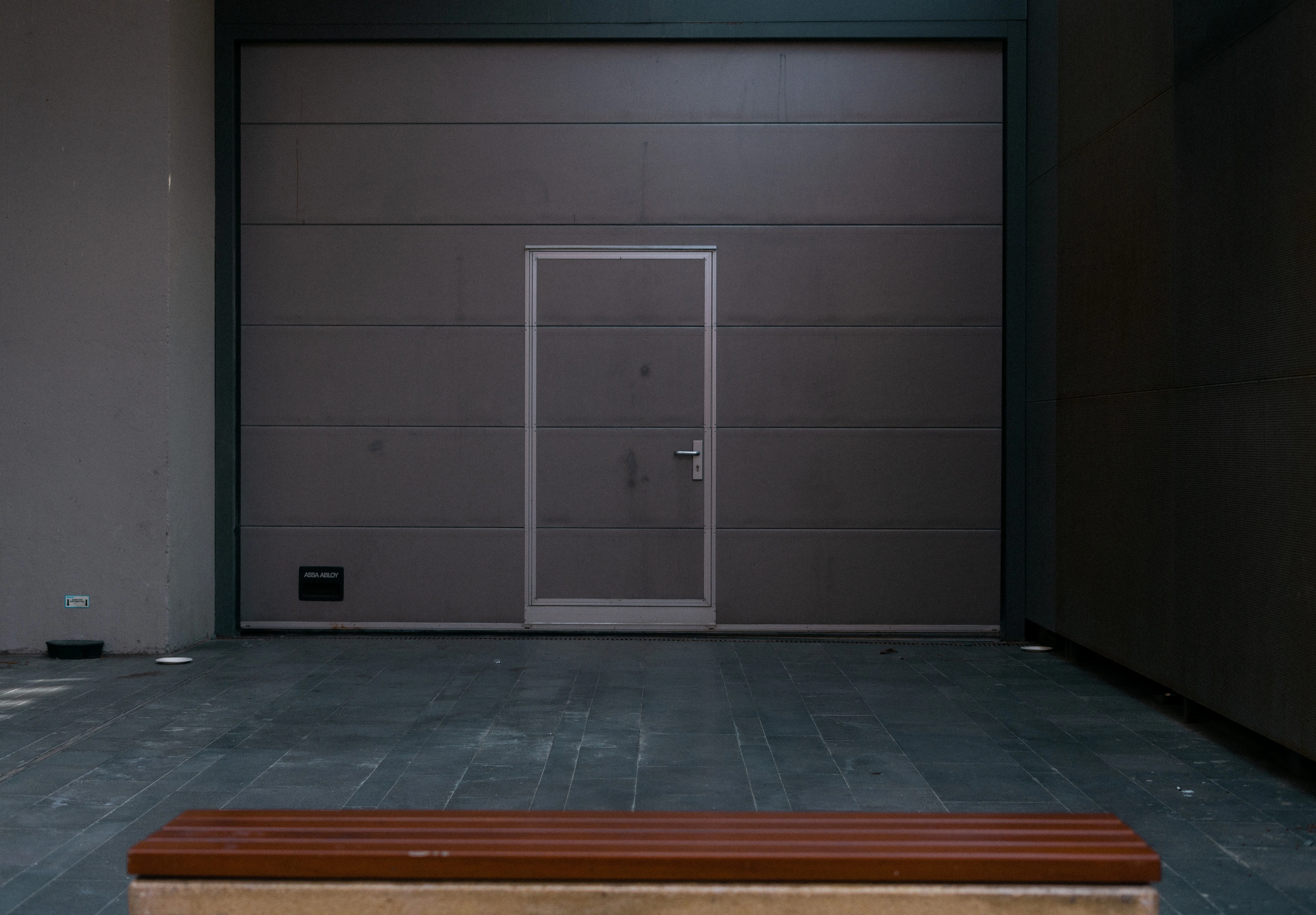Residential garage door in Evanston