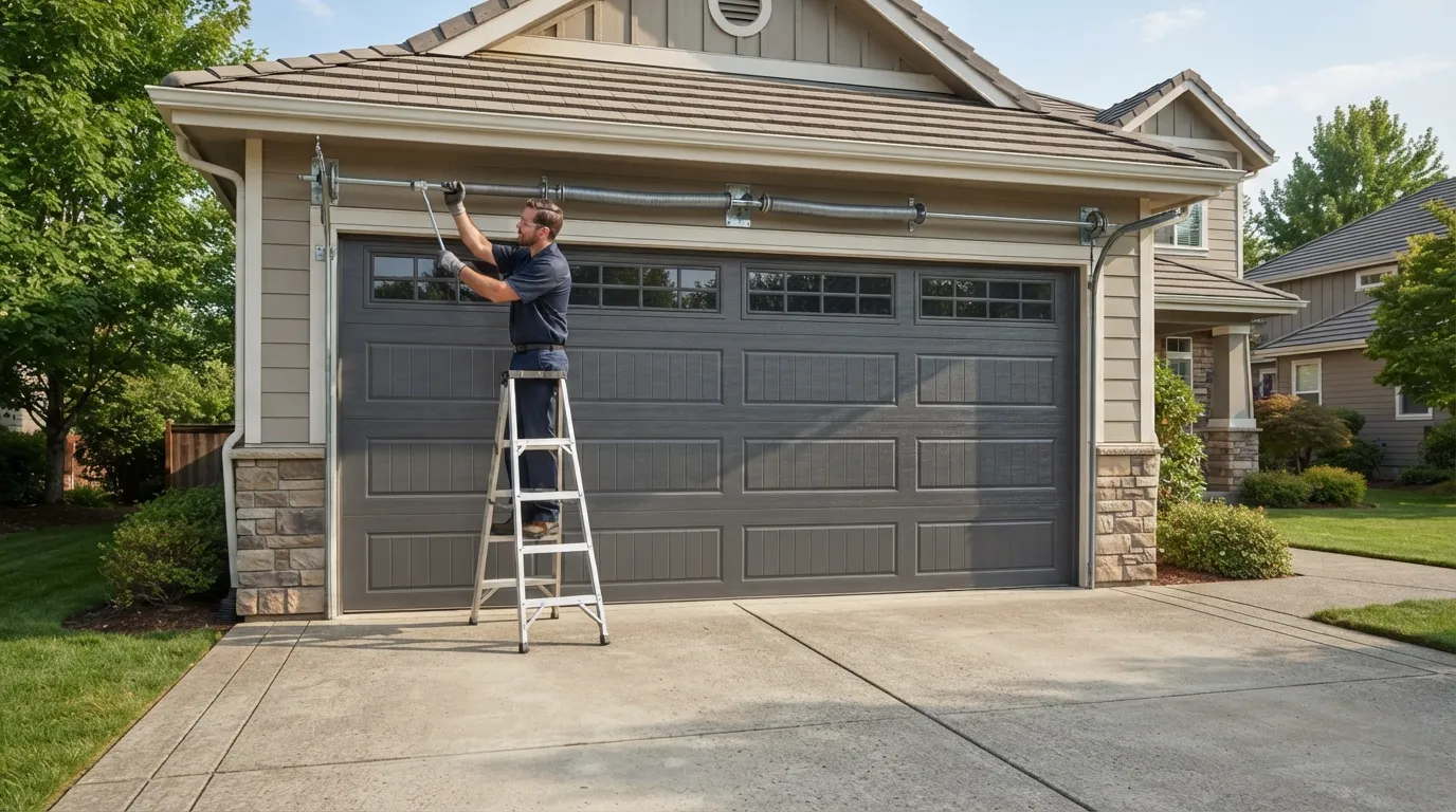 Spring Repair for Berwyn's Older Garage Doors in Evanston